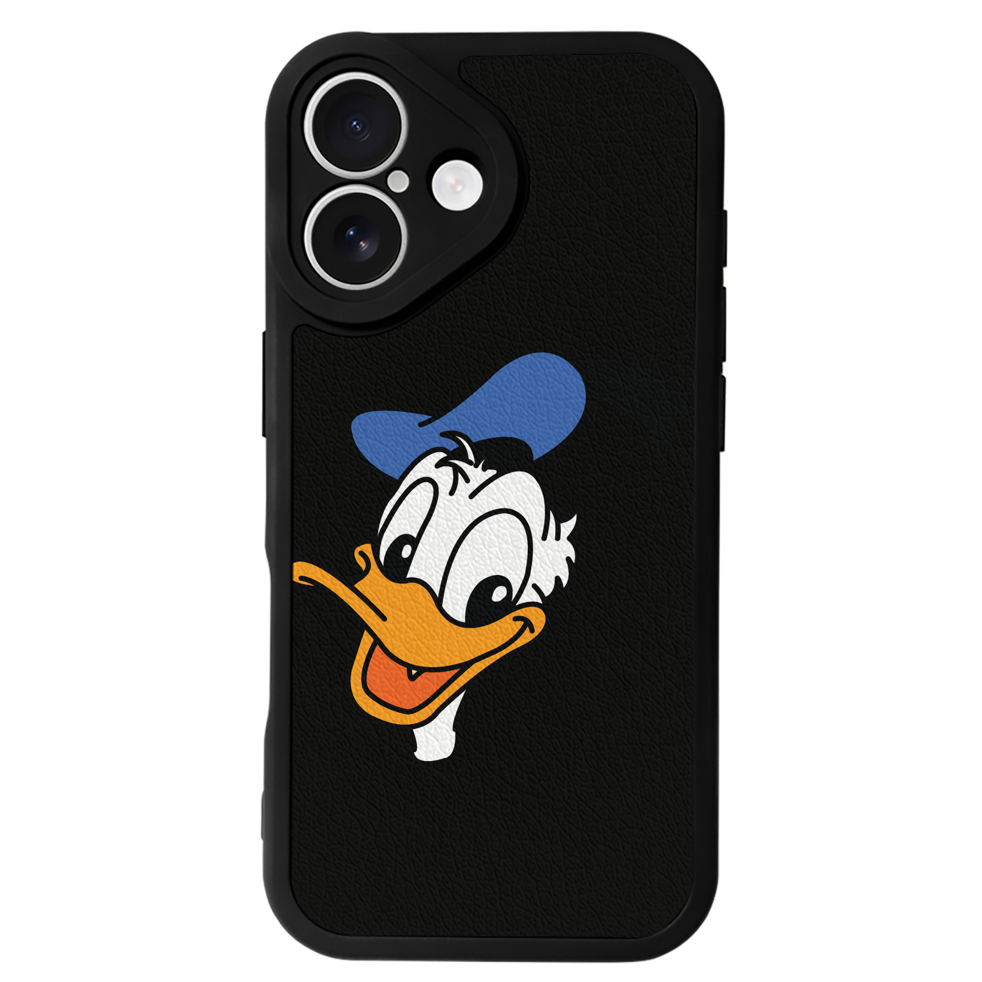 （画像用） ミッキーマウス Mickey Mouse 【iPhone 16シリーズ対応】シリコンスマホケース（レザー調） 材質：シリコン